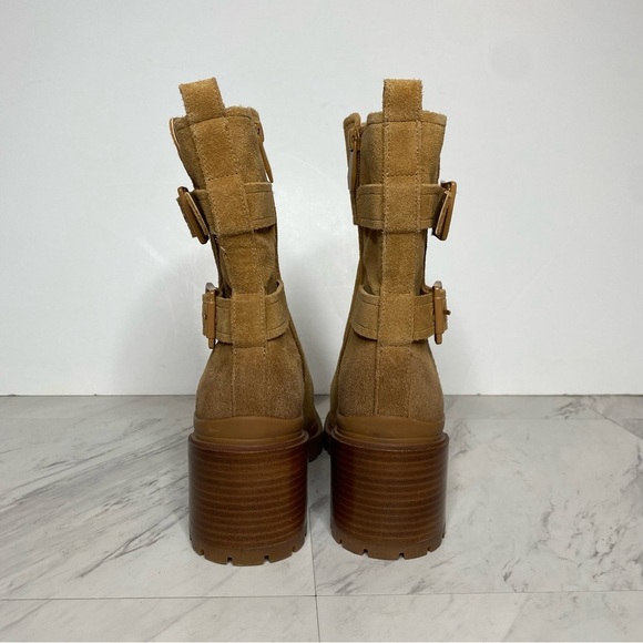 Naturalizer Trina Suede Heeled Boot 8 1/2 M - Picture 3 of 14